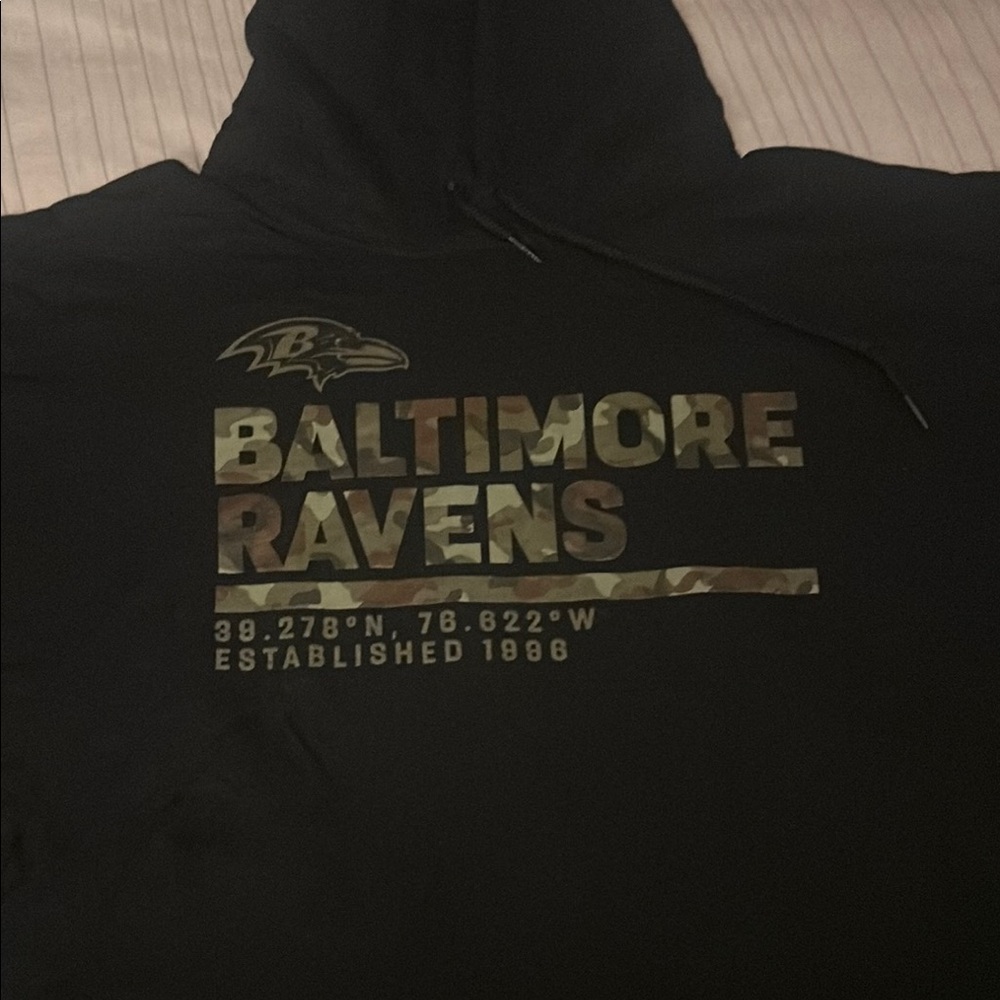 Baltimore Ravens Black Hoodie